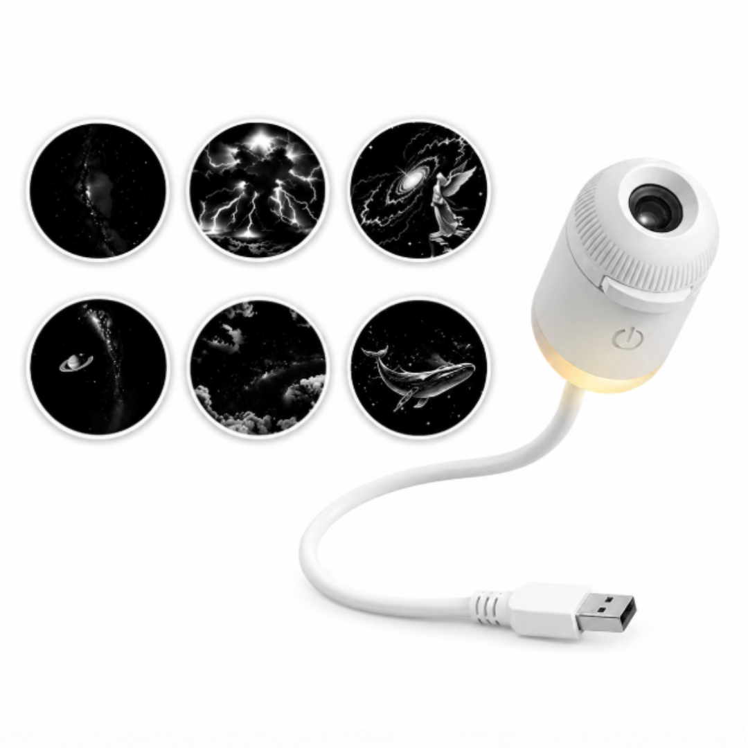 Proyector de galaxia con luz nocturna 2 en 1