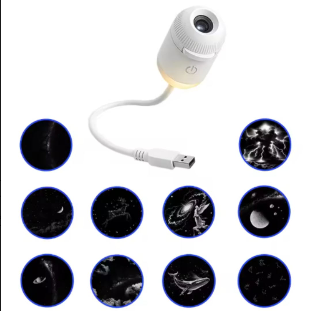 Proyector de galaxia con luz nocturna 2 en 1