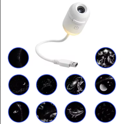 Proyector de galaxia con luz nocturna 2 en 1
